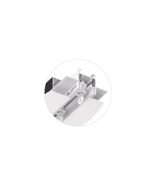 Гардина SLOTT Motion L3, белая 3м Гардина SLOTT Motion L3, белая 3м